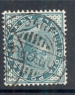 INDIA, Postmark ´BADARPUR´ On Q Victoria Stamp - 1858-79 Kolonie Van De Kroon