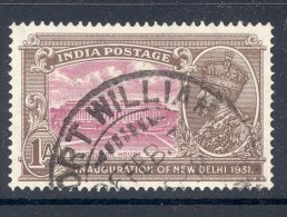 INDIA, Postmark ´FORT WILLIAM´ On George V Stamp - 1858-79 Kolonie Van De Kroon