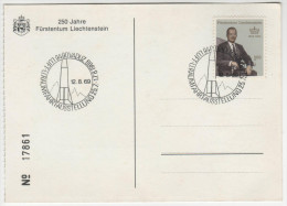 Post Card - Liechtenstein - 1966 - Furstentum Liechtenstein - Covers & Documents