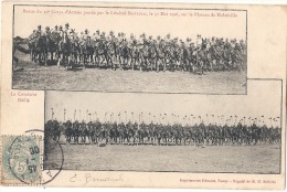 MALZEVILLE Revue Du 20e Corps D'Armée Passée Par Le Général Bailloud, Le 31 Mai 1906 - CAVALERIE - TB - Maxeville
