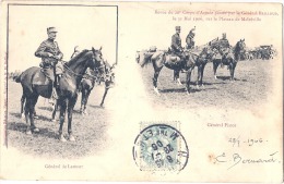 MALZEVILLE Revue Du 20e Corps D'Armée Passée Par Le Général Bailloud, Le 31 Mai 1906  Général Pastor  LASTOUR TB - Maxeville