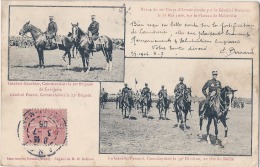 MALZEVILLE Revue Du 20e Corps D'Armée Passée Par Le Général Bailloud, Le 31 Mai 1906 Général Gauthier - Maxeville