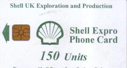 GB UK PLATEFORME PETROL PETROLE SHELL EXPRO 150U UT SUPERBE - Oil