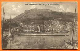 CPA - MONACO - Le Port Et La Condamine . Bateaux - Hafen