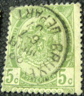 Belgium 1893 Coat Of Arms 5c - Used - Otros & Sin Clasificación