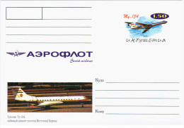 Republic Of Ingushetia, Russia, Tupolev Tu-134, Airliner Airship Plene Aviation - Other & Unclassified