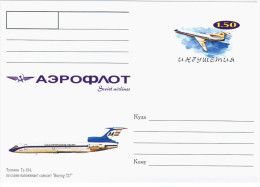 Republic Of Ingushetia, Russia, Tupolev Tu-154 Aircraft Airship Airliner Plene Aviation - Altri & Non Classificati