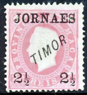 !										■■■■■ds■■ Timor 1892 AF#21(*) Jornaes 2,5 Réis On 20 Réis (x0478) - Timor