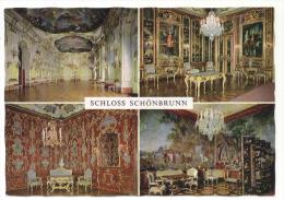 Wien. Schloss Schönbrunn. Grosse Galerie. Millionenzimmer. Vieux Laque-zimmer. Napoleonzimmer. - Palacio De Schönbrunn