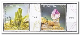 Zwitserland 2014 MNH Postfris, Minerals - Unused Stamps
