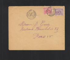 Guyane Francaise Lettre 1921 Pour Paris - Briefe U. Dokumente