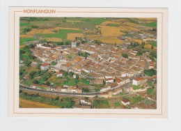 47 - Monflanquin - Vue Aérienne - Image De France - Chemin De Fer - 1995 - Monflanquin