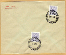 Enveloppe Cover Brief 1er Jour 849 Echo Philatélique Gent - Briefe U. Dokumente