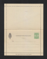 Dänemark Kartenbrief 5 Öre Ungebraucht - Postal Stationery