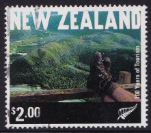 New Zealand 2001 100 Years Of Tourism $2 Used - - Usati