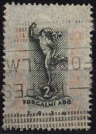 Hermes / Greek Mythology - Fiscal Revenue Stamp - 1934 Hungary - Used - Mitología