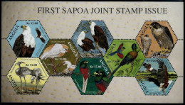 (024) Angola  SAPOA 2004 Birds Sheet / Bf / Bloc  Extremely Rare / Wanted / Scarce  ** / Mnh  Michel BL I - Angola