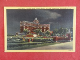 - Virginia > Virginia Beach  Night View Cavalier Hotel 1943 Military Free  Cancel   Ref 1289 - Virginia Beach