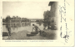 Availles Limousines Le Grand Pont Metallique Sur La Vienne - Availles Limouzine