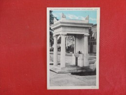 Upper Sandusky   Ohio Stevens Memorial Drinking Fountain  1934 Cancel  -ref 1290 - Andere & Zonder Classificatie