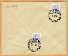 Enveloppe Cover Brief 1er Jour 849 Echo Philatélique Gent - Briefe U. Dokumente