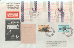 Australia - Vending Labels - Timbres De Distributeurs [ATM]