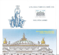 FRANCE:  Bloc Souvenir N°24:"Opéra Garnier 2006"-"Edifice De L'Opéra Garnier à Paris  " 0,53€ - Blocs Souvenir