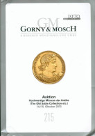 CATALOGUE MONNAIES GORNY & MOSCH N°215 OCTOBRE 2013 TB ETAT - Books & Software