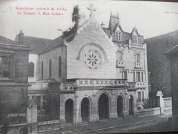 CPA Association Culturelle De Clichy. Le Temple Protestant? - Clichy