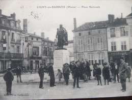 CPA Ligny En Barrois. Place Nationale - Ligny En Barrois