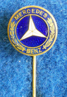 MERCEDES BENZ , VINTAGE ENAMELED PIN - Mercedes