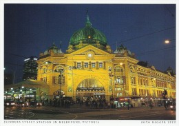 Flinders Street Station In Melbourne Victoria    Austalia    # 395 # - Melbourne