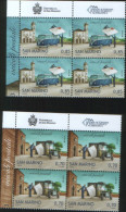 San Marino 2013 Europa 2013 "Veicoli Postali" 2v In Quartina Complete Set  ** MNH - Unused Stamps