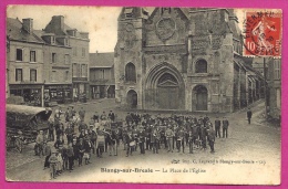 BLANGY Sur BRESLE - Place De L' Eglise ( Fanfare )  - L68 - Blangy-sur-Bresle