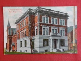 Indiana > Fort Wayne -- Cathedral Square  1909 Cancel   Ref 1291 - Fort Wayne