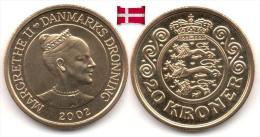 Danemark -  20 Kroner 2002 (BU) - Denmark