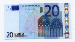 20 EURO G Cyprus Cipro Chypre R031I1 EURONOTE  BILLET BANCONOTA DRAGHI POCO CIRCOLATA - 20 Euro