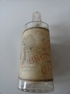 RARE : EAU DE COLOGNE F. BRUN & BARBIER  CANNES GRASSE - Bottles (empty)