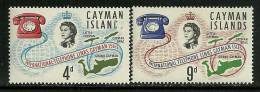 Cayman Islands      "Telephone Links"     Set    SC# 189-90 Mint - Cayman Islands