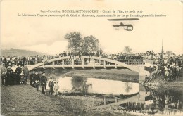 Aviateurs - Avion -  ** Circuit De L'Est - 10 Août 1910 - Pont Frontière Montcel-Pett** - CPA - Bel Etat  (voir 2 Scans) - Reuniones