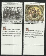 UNITED NATIONS AUSTRIA VIENNA WIEN - ONU - UN - UNO 1989 HUMAN RIGHTS DIRITTI UMANI MNH - Ungebraucht