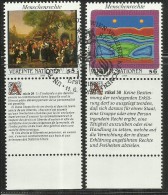 UNITED NATIONS AUSTRIA VIENNA WIEN - ONU - UN - UNO 1993 HUMAN RIGHTS DIRITTI DELL´UOMO USED - Used Stamps