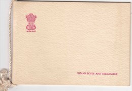 VIP Folder Of Nehru 1964, Rose, India - Covers & Documents