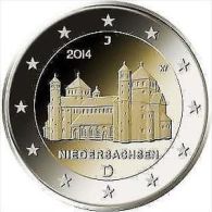 GERMANIA ALLEMAGNE 2 EURO 2014 FDC  CHIESA DI SAN MICHELE UNA SOLA ZECCA - Deutschland