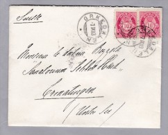 HEIMAT NORWEGEN ORKEDALEN 1903-09-07 Brief Nach CH Ermatingen - Covers & Documents