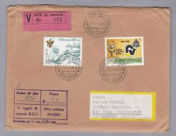 Vatikan 1981-04-17 Versicherter Wertbrief 1650 Lira Nach Oberrieden - Storia Postale