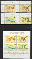 Seychelles 1984 - Olympic Games, Los Angeles Set + Miniature Sheet SG592-MS596 MNH Cat £5.85 SG2015 - Seychelles (1976-...)