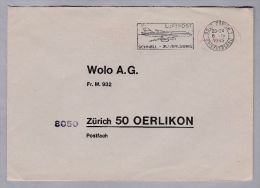 MOTIV Chemie Pharma Lacpinin Wolo AG Freistempel Mit Werbung 1965-04-06 Zürich #932 - Affrancature Meccaniche