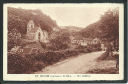 68. FERRETTE  (HAUT- RHIN) VUE GENRALE. EGLISE....C1488 - Ferrette