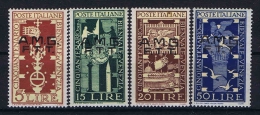 Italy AMG FTT, Sa 33-38 , Mi 59-62 MH/*, - Mint/hinged